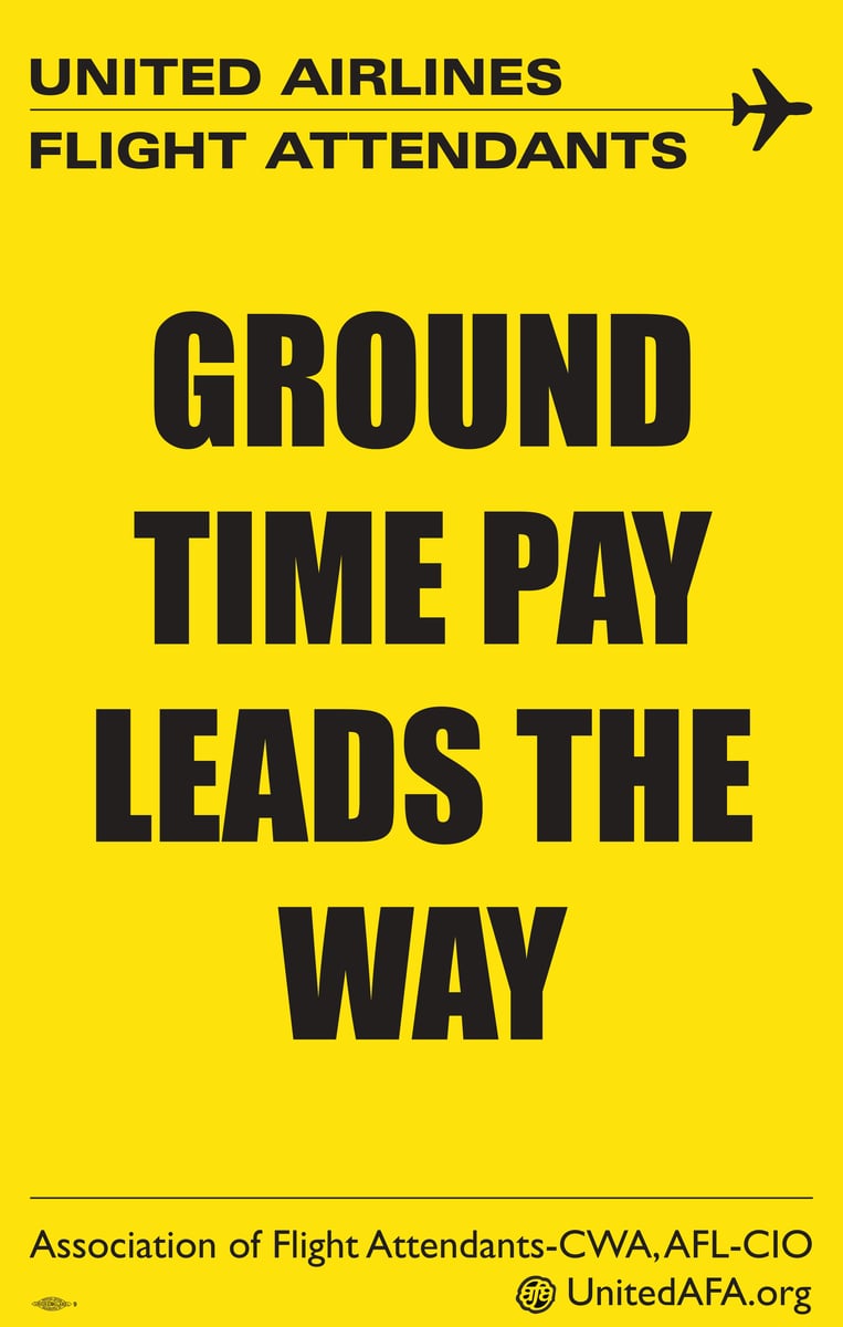 Ground time - Picket Sign (1)